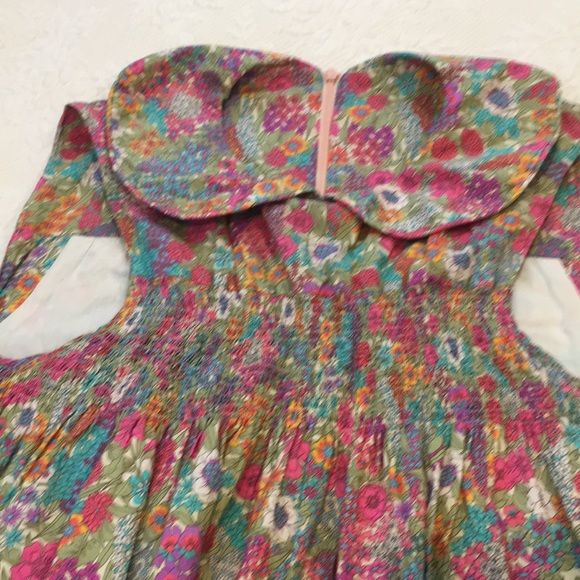 NY Handmade dress by a production designer Peter Pan collar - Picture 3 of 13